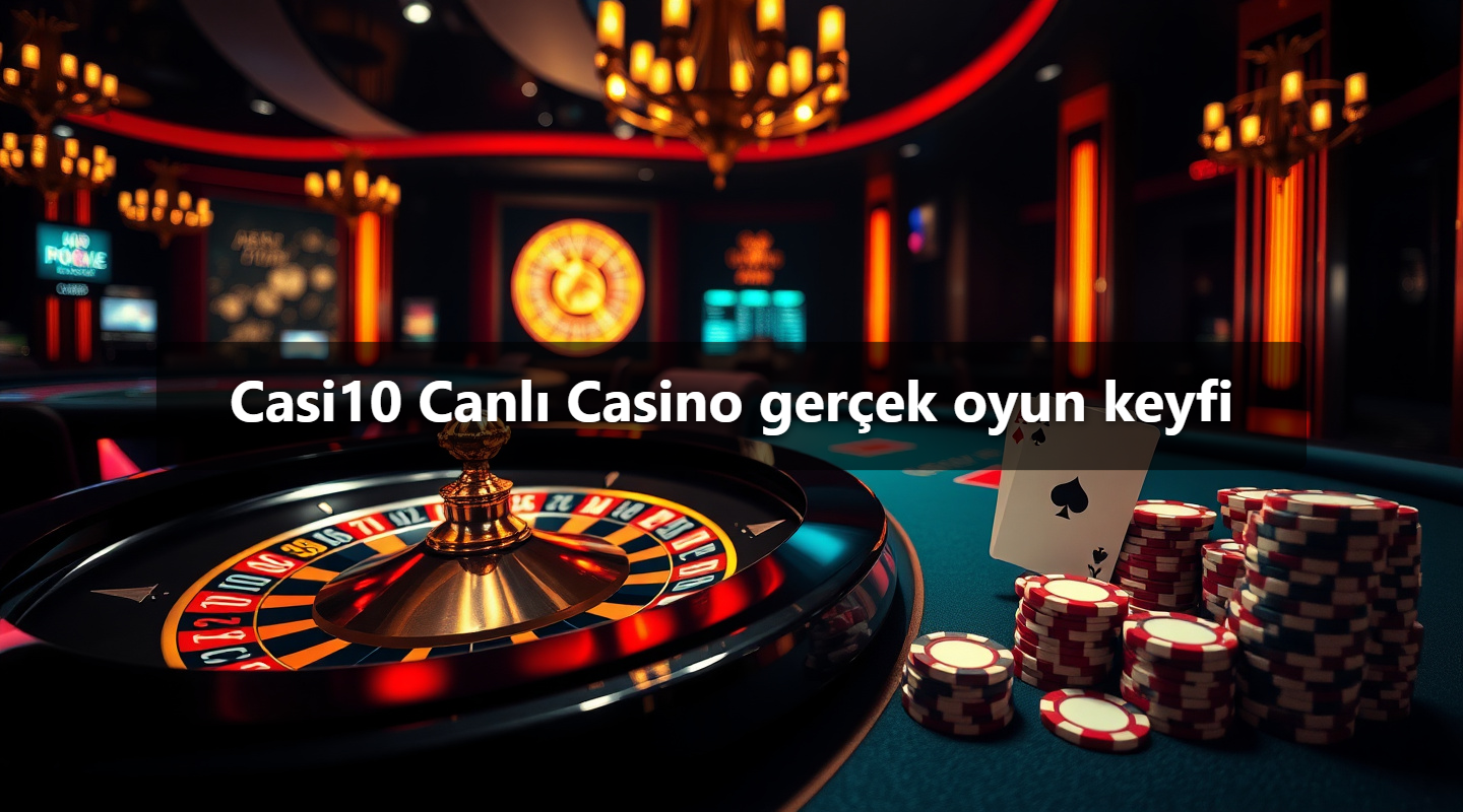 Casi10 Canlı Casino gerçek oyun keyfi