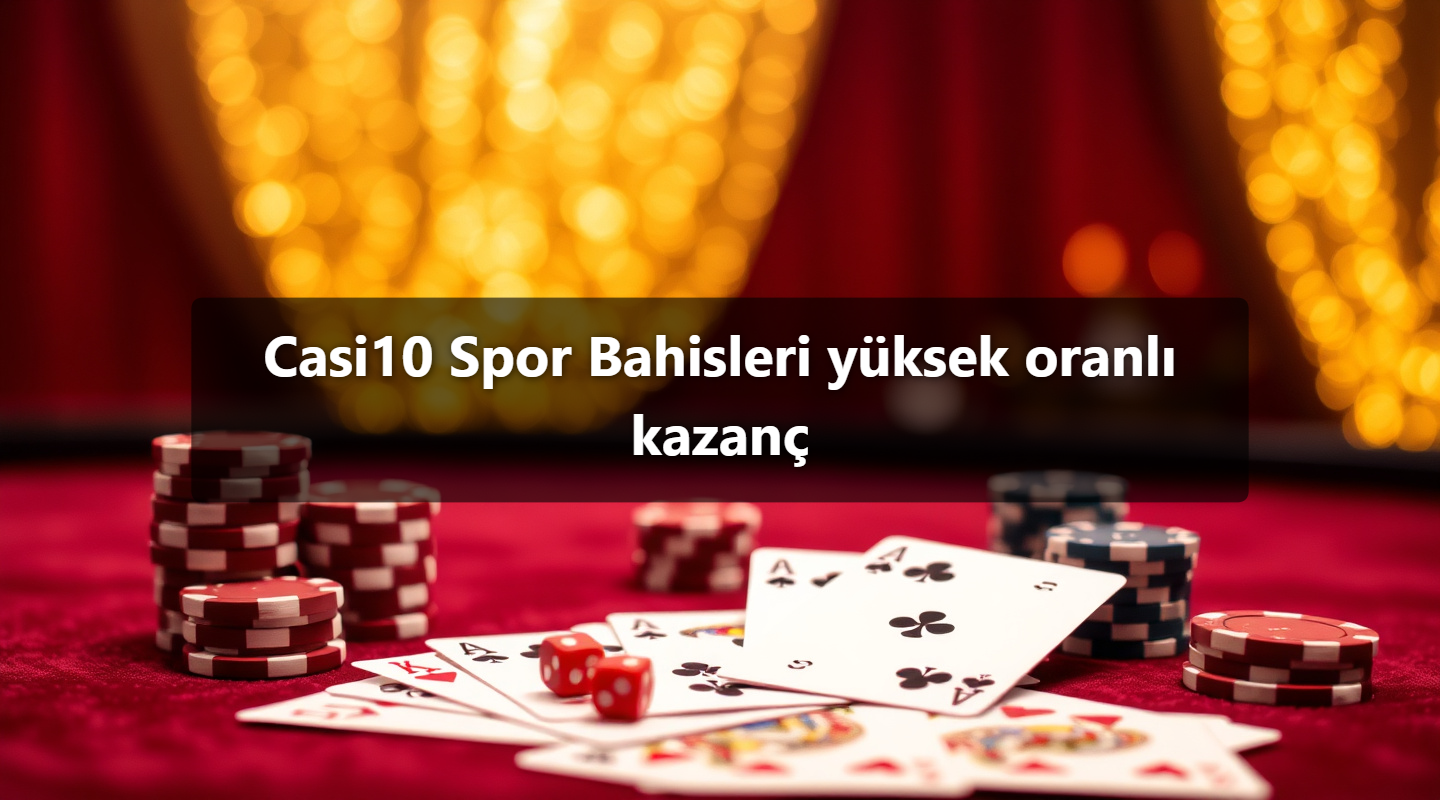 Casi10 Spor Bahisleri yüksek oranlı kazanç