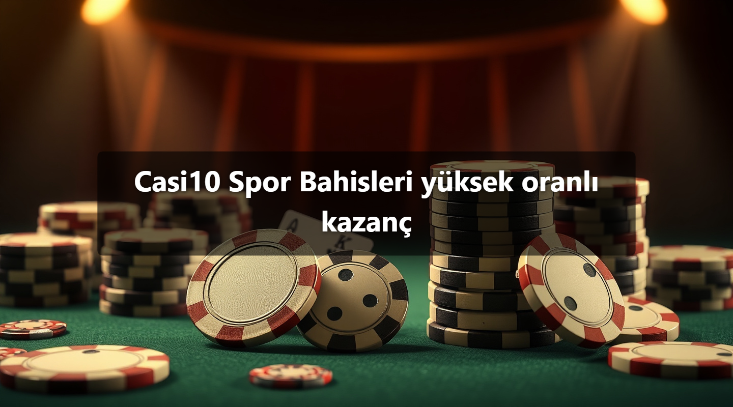 Casi10 Spor Bahisleri yüksek oranlı kazanç